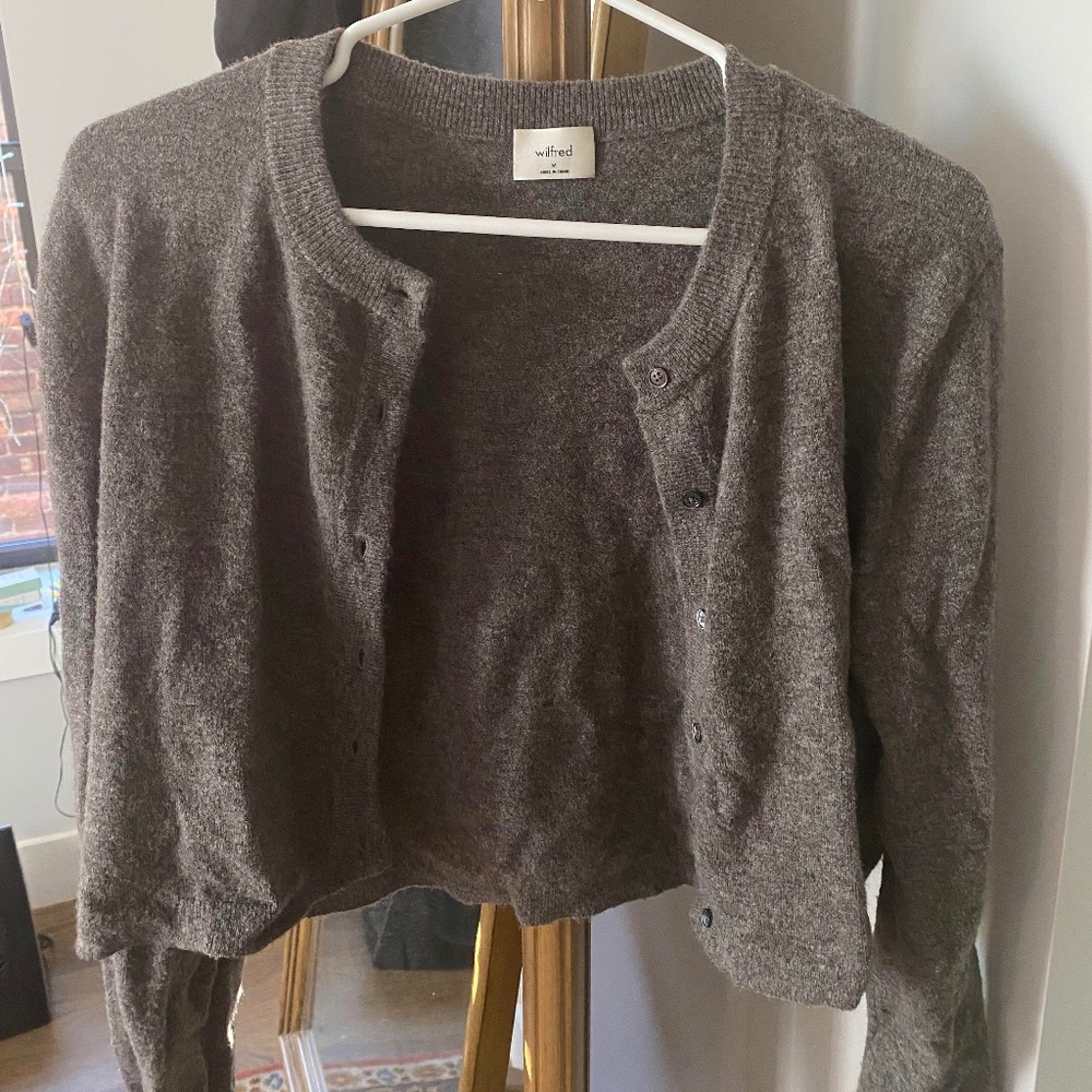 ARITZIA WILFRED SICILY CARDIGAN - SIZE M